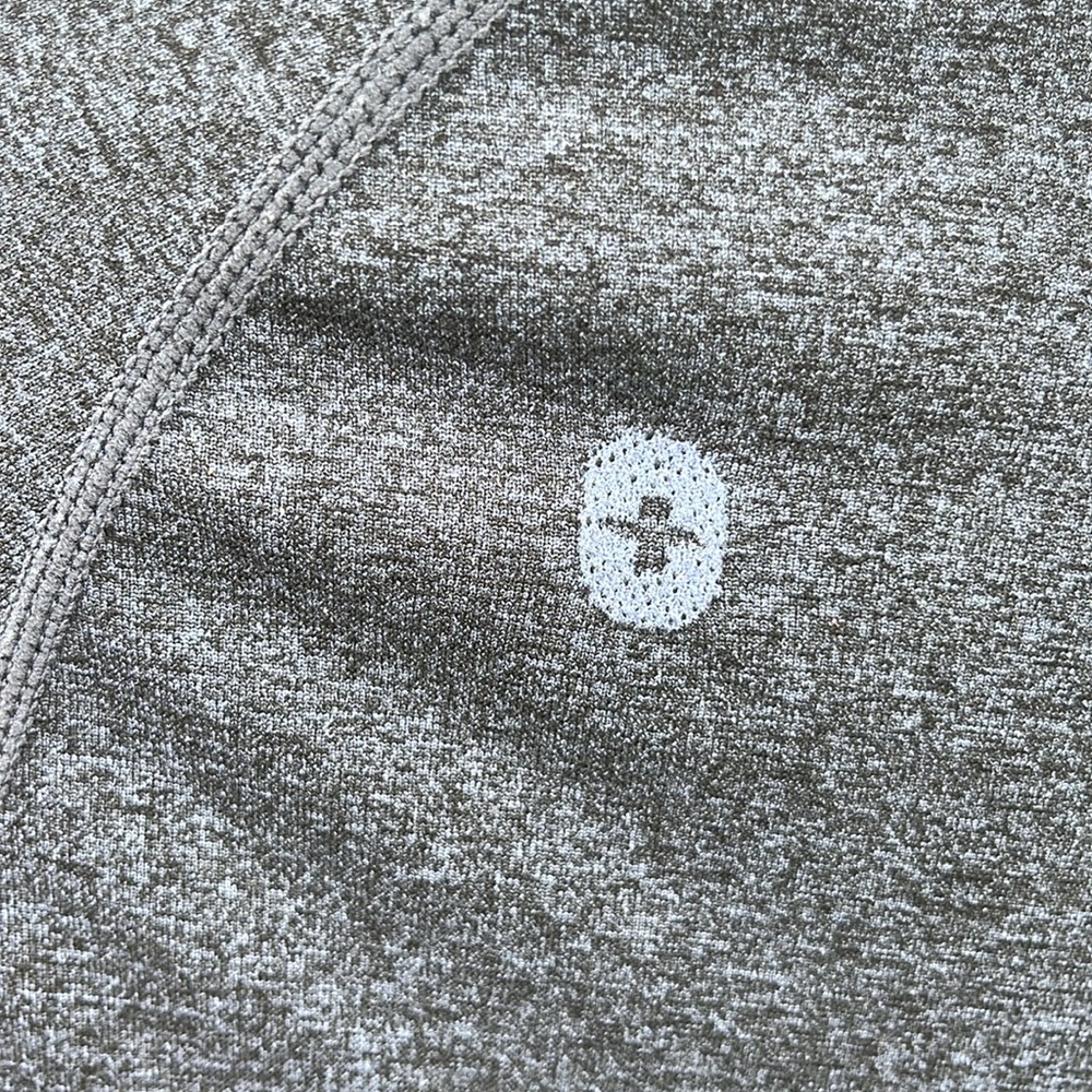 Figs Long Sleeve Tee in Heather Gray - Picture 6 of 7